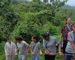 Std VIII Field trip to Forganic farm Khopoli